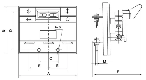 480v 400 Amp 3 Phase Disconnect Switch